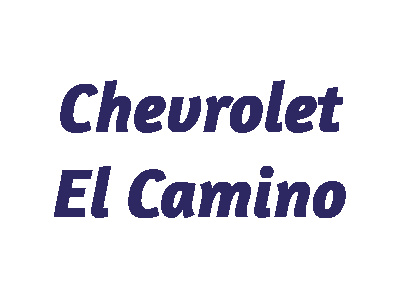 Chevrolet El Camino Modellautos
