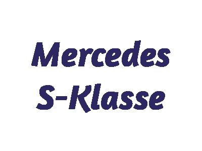 Mercedes S-Klasse Modellautos