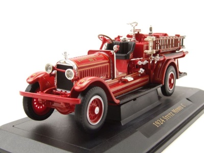 Modellauto Stutz Model C 1924 Feuerwehr rot Modellauto 1:43 Lucky Die
