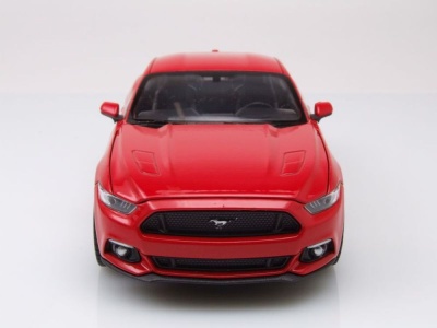 Ford Mustang GT 2015 rot Modellauto 1:24 Welly