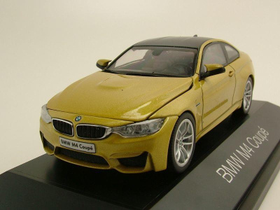 Modellautocenter BMW M4 Coupe (F82) 2014 gold metallic Modellauto 1:4