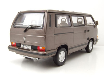 VW T3 Bus Multivan 1990 bronze metallic Modellauto 1:18...