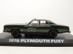 Plymouth Fury 1976 dunkelgrün Checker Cab Beverly Hills Cop Modellauto 1:43 Greenlight Collectibles