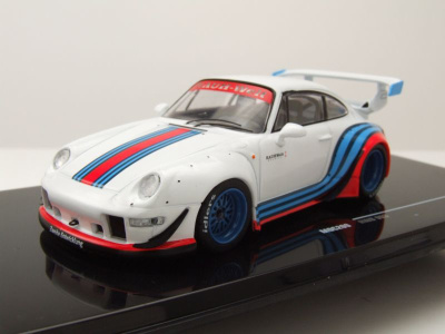 Porsche 911 RWB RAUH-Welt 993 Martini weiß...