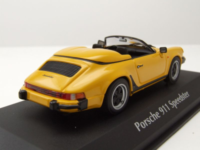 Porsche 911 Speedster 1988 gelb Modellauto 1:43 Maxichamps