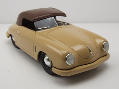 Porsche 356 Gmünd Cabrio geschlossen 1949 beige Modellauto 1:18 Schuco