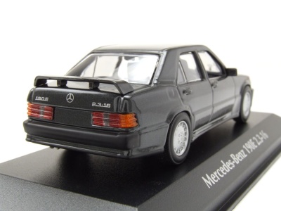 Mercedes 190E 2.3-16 W201 1984 schwarz metallic...