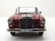 Mercedes 200 Limousine 1966 rot beige Modellauto 1:18 Norev