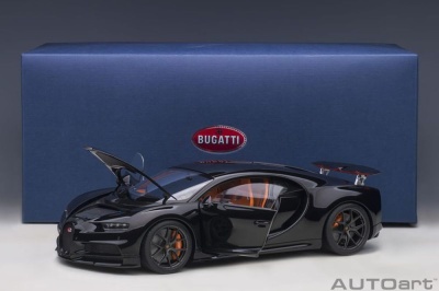 Bugatti Chiron Sport 2019 nocturne schwarz Modellauto 1:18 Autoart