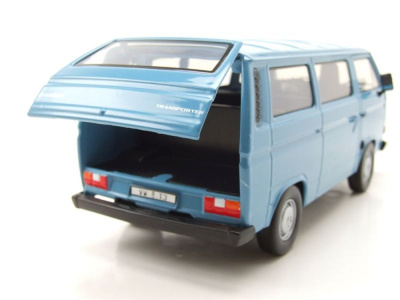 Modellauto VW T3 Bus blau Modellauto 1:24 Motormax