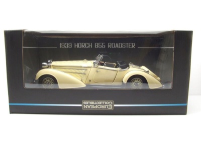 Horch 855 Roadster 1939 creme Modellauto 1:18 Sun Star