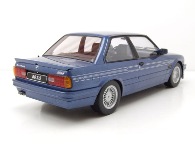 BMW Alpina B6 3.5 E30 1988 blau metallic Modellauto 1:18...