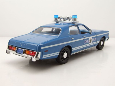 Plymouth Fury Maine State Police 1978 blau Modellauto...
