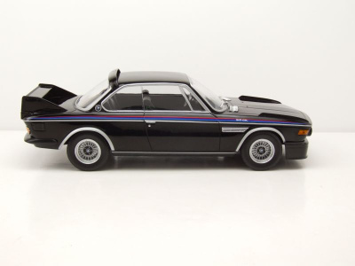 BMW 3,0 CSL 1973 schwarz Modellauto 1:18 Minichamps