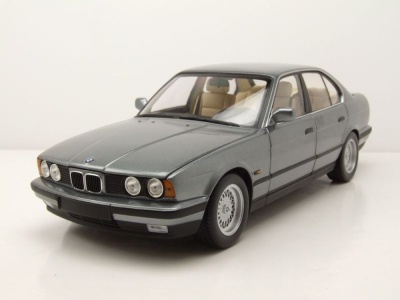 BMW 5er 535i E34 1988 grau metallic Modellauto 1:18...