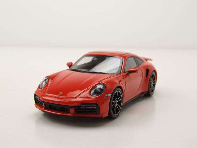 Modellauto Porsche 911 (992) Turbo S 2020 orange 1:43 Minichamps bei  Modellautocenter, 59,50 €