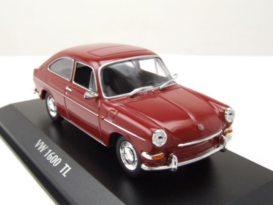 Modellauto VW 1600 TL 1966 rot 1:43 Maxichamps bei Modellautocenter, 37,50 €