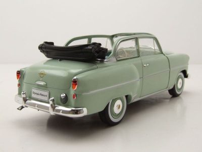 Opel Olympia Rekord 1954 hellgrün Modellauto 1:24...