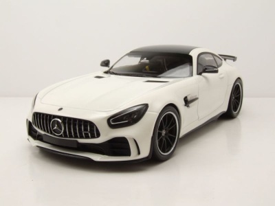 Mercedes AMG GT-R 2021 weiß metallic Modellauto...