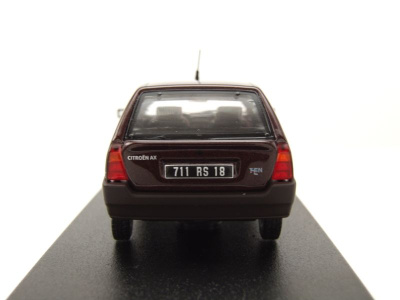 Citroen AX TEN 1992 rot Modellauto 1:43 Norev