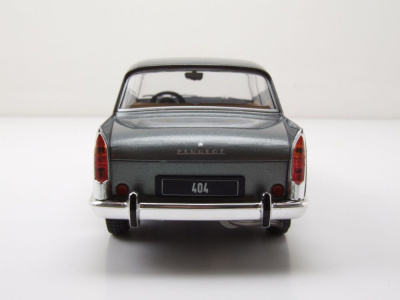 Peugeot 404 1960 grau metallic Modellauto 1:24 Whitebox