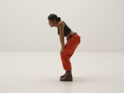 Figur Hip Hop Girls 4 orangene Hose für 1:18 Modelle...