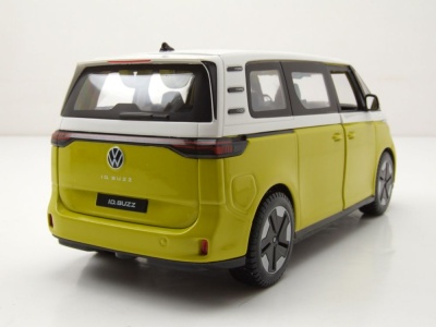 VW ID. Buzz 2023 weiß gelb Modellauto 1:25 Maisto