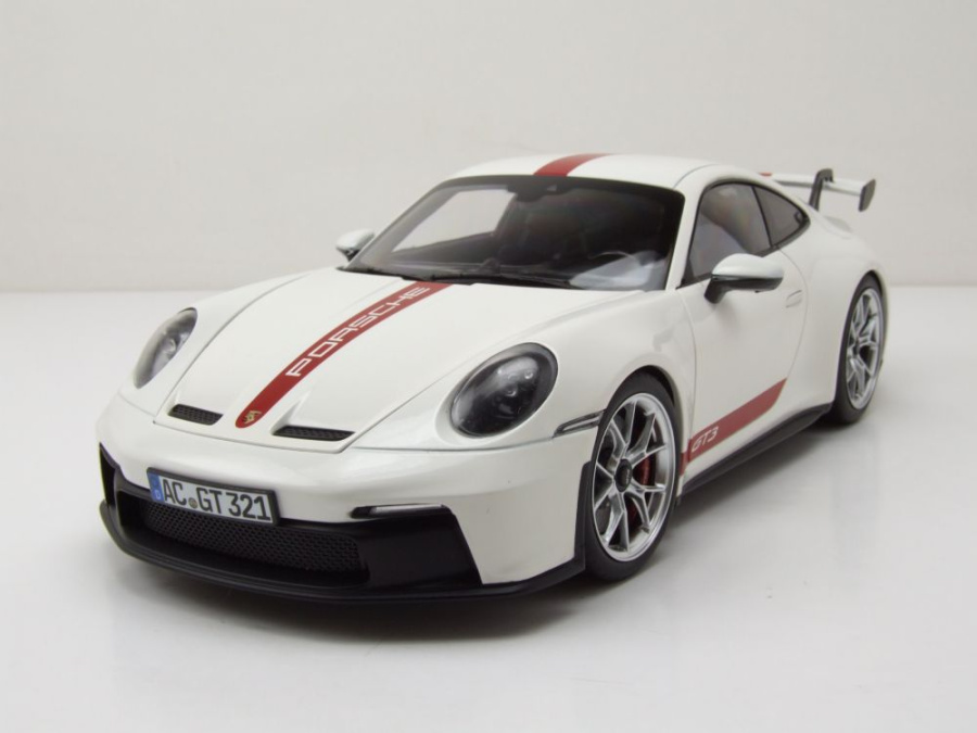 Modellauto Porsche 911 GT3 2021 weiß 1:18 Norev bei Modellautocenter, 97,50  €