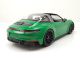 Porsche 911 992 Targa 4 GTS 2021 grün Modellauto 1:18 Minichamps