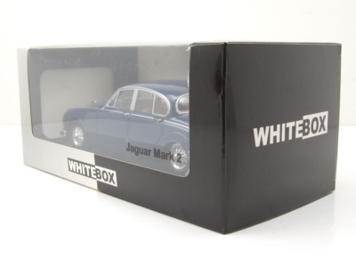 Jaguar MK II 1960 dunkelblau 1:24 Whitebox