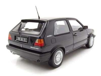 VW Golf 2 GTI Match 1989 schwarz metallic Modellauto 1:18...