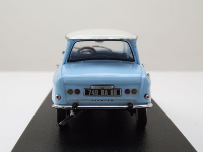 Citroen Ami 6 1966 blau weiß Modellauto 1:43 Norev