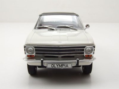 Opel Olympia A 1967 weiß matt schwarz Modellauto 1:24 Whitebox