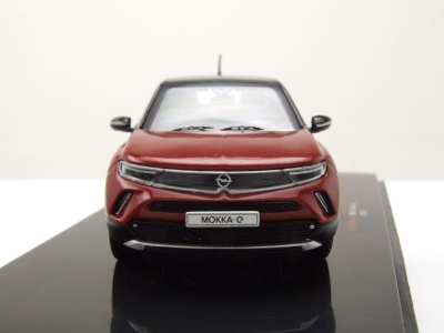 Opel Mokka-e 2022 dunkelrot metallic Modellauto 1:43 ixo models