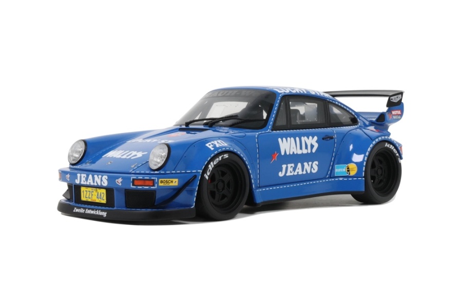 RWB Porsche 911 OSHO 2023 blau Modellauto 1:18 GT Spirit