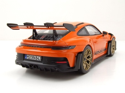Porsche 911 GT3 RS 2022 gulf orange Modellauto 1:18 Norev