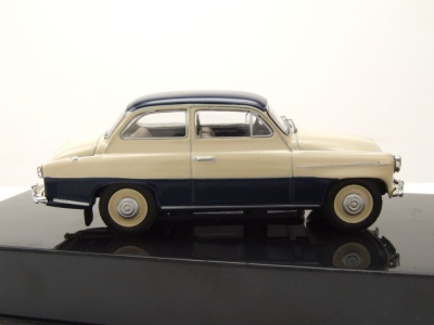 Skoda Octavia 1959 beige dunkelblau Modellauto 1:43 ixo models