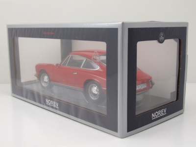 Porsche 911 L 1968 rot Modellauto 1:18 Norev
