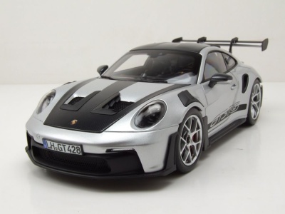 Porsche 911 GT3 RS Weissach Package 2022 silber...
