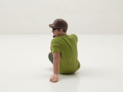 Figur #701 Mann mit Basecap grün für 1:18...