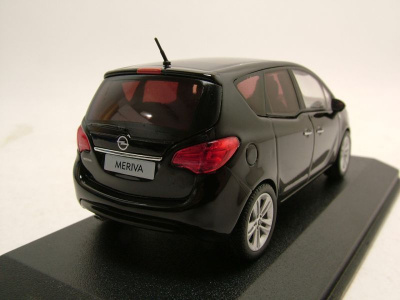 Opel Meriva 2010 schwarz, Modellauto 1:43 / Minichamps