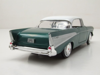 Chevrolet Bel Air 1957 grün metallic weiß...