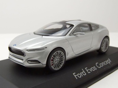 Ford Evos Concept 2012 silber Modellauto 1:43 Norev